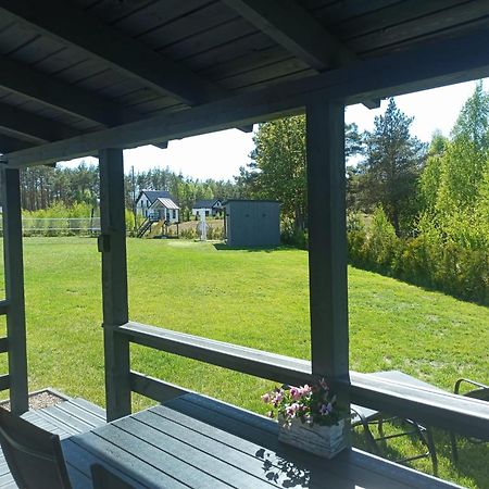 Domek Na Kaszubach, Borowy Mlyn, Jezioro Gwiazda, Sauna, 3 Exterior foto